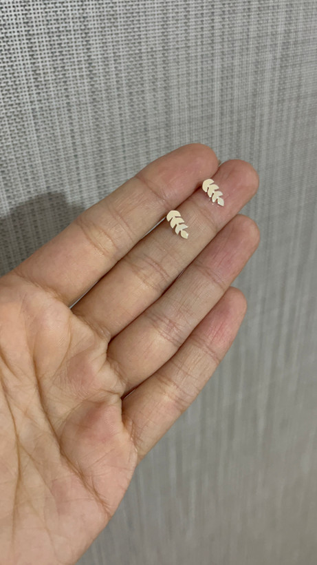 گوشواره طلا میخی