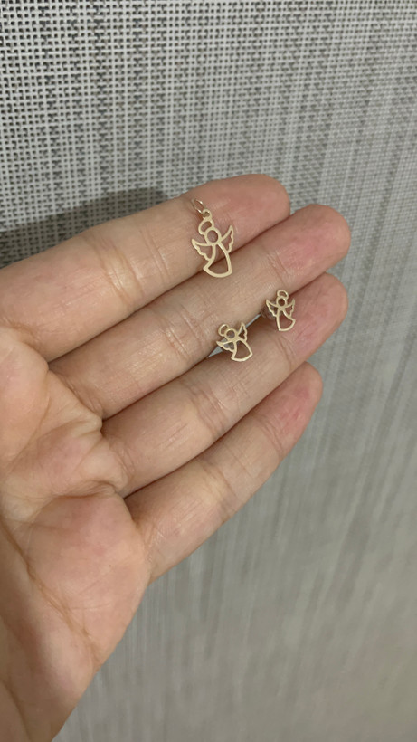 گوشواره طلا میخی